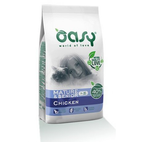 Oasy Mature & Senior Chicken Karma dla kotów dojrzałych i starszych z kurczakiem