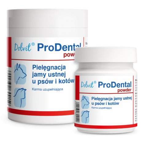 Dolvit ProDental Powder Pielęgnacja jamy ustnej u psów i kotów