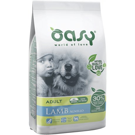 Oasy One Animal Protein Adult Lamb M/L z jagnięciną