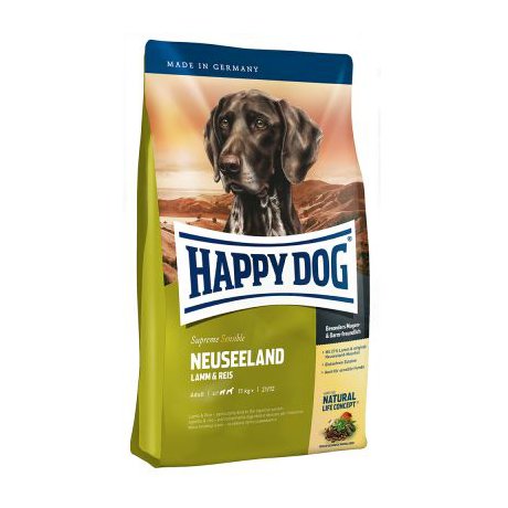 Happy Dog Supreme Neuseeland Nowa Zelandia z jagnięciną na problemy żołądkowo-jelitowe