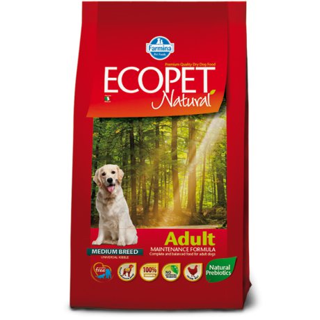 Farmina Ecopet Natural Medium Adult Karma dla psów dorosłych ras średnich