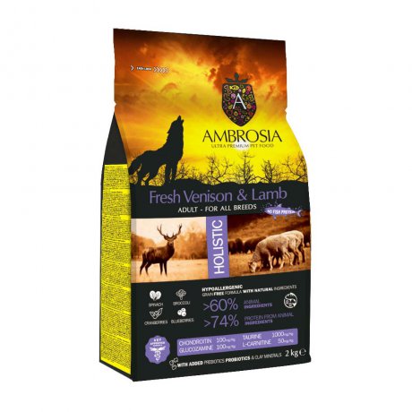Ambrosia Fresh Venison & Lamb dziczyzna z jagnięciną