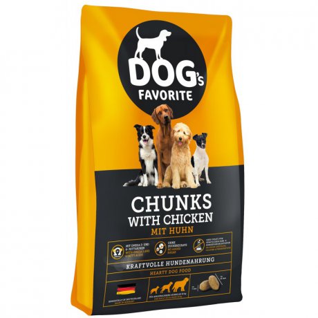Dogs Favorit Chunks with Chicken