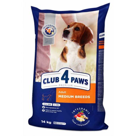 Club 4 Paws Adult Medium Breeds