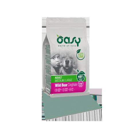 Oasy Monoprotein Monobiałkowa karma dla dorosłych psów ras średnich i dużych z dziczyzną