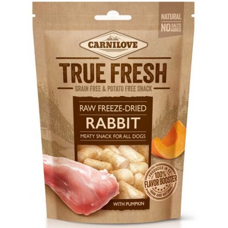 Carnilove True Fresh RAW Freeze-Dried Rabbit & Pumpkin królik