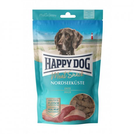 Happy Dog Meat Snack North Sea bezzbożowy przysmak dla psa z kaczką