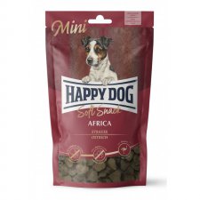 Happy Dog Soft Snack Soft Snack mini Afryka przysmak dla małego psa ze strusia