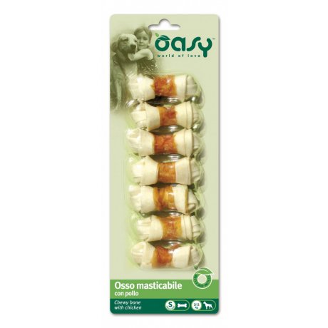 Oasy Kość z suszonym mięsem S dla małych psów do 10kg