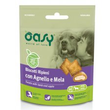 Oasy ciastka dla psów jagnięcina z jabłkiem 70g