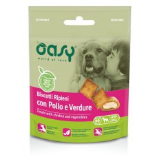 Oasy ciastka dla psów kurczak z warzywami 70g