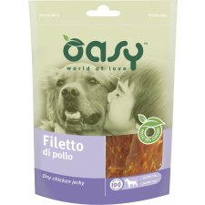 Oasy suszone kąski z kurczaka naturalny przysmak dla psa 100g