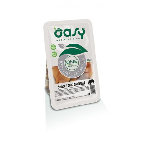 Oasy One protein monoproteinowe przysmaki dla psa 100% mięsa z dzika 80g