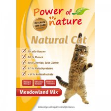 Power of Nature Natural Cat Meadowland Mix kurczak, indyk, łosoś