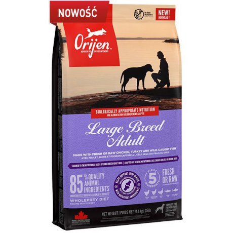 Orijen Adult Large Breed niższa zawartością tłuszczu i kalorii karma dla psów dużych i olbrzymich ras 11,4kg