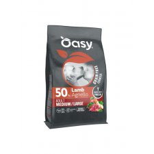 Oasy GrainFree Monoprotein bezzbożowa karma z jagnięciną dla dorosłych średnich i dużych ras psów