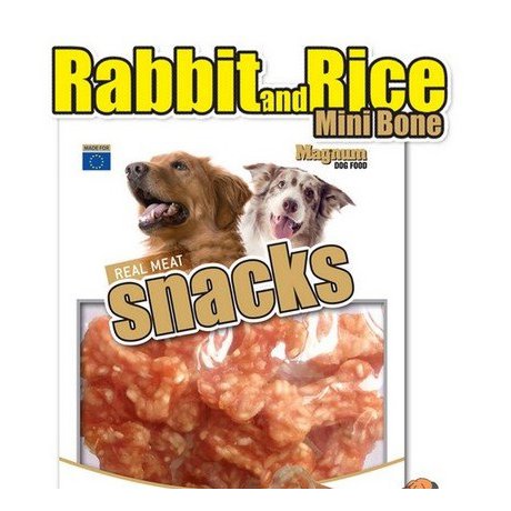 Magnum Mini kosteczki królik z ryżem