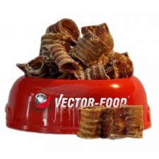 Vector-Food Tchawica wołowa krojona Gryzak dla psa