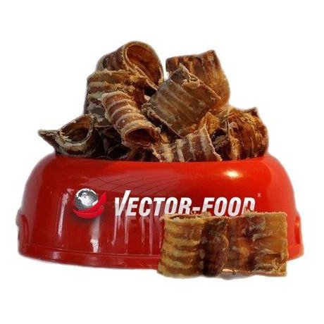 Vector-Food Tchawica wołowa krojona Gryzak dla psa