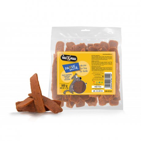 Hau&Miau Pause Snack Paski z jagnięciny