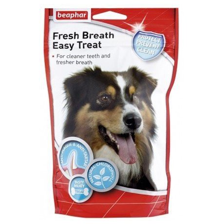 Beaphar Fresh Breath Easy Treat Przysmak na nieprzyjemny zapach z jamy ustnej