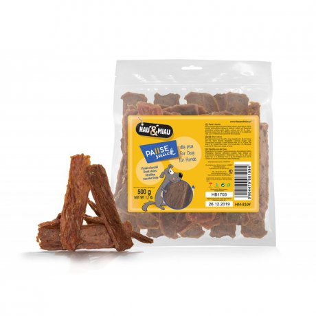 Hau&Miau Pause Snack Paski z kaczki