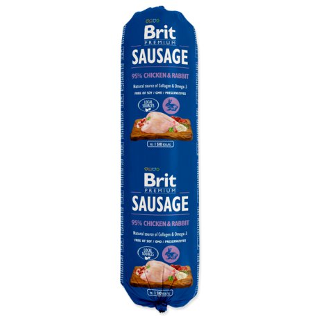 Brit Premium Sausage Chicken & Rabbit 