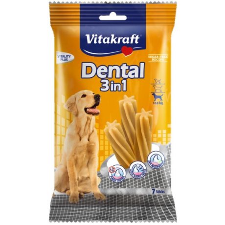Vitakraft Dental 3in1 przekąska dentystyczna dla psa