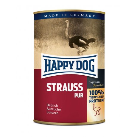 Happy Dog Pure Strauss 100 % mięsa ze strusia