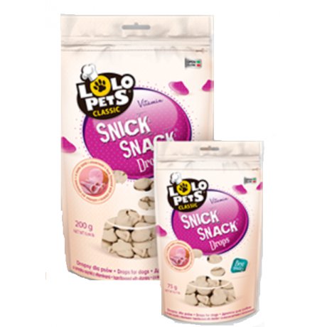 Lolo Pets Dropsy o smaku szynki z witaminami dla psa