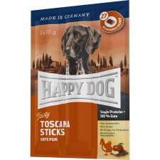 Happy Dog Tasty Toscana Sticks kabanosy z kaczki