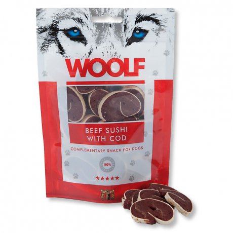 Woolf Beef Sushi Cod z wołowiną i dorszem