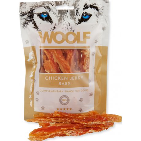 Woolf Chicken Jerky Bars plastry mięsa kurczaka