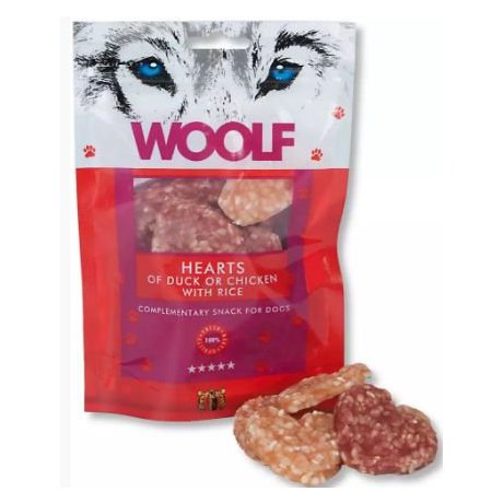 Woolf Hearts of Duck or Chicken with Rice serca z kurczaka i kaczki z ryżem 
