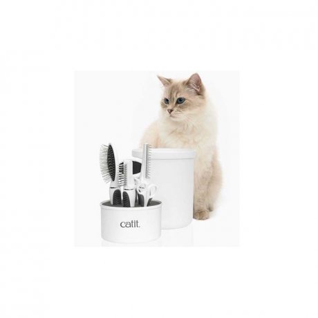 CatIt Zestaw Szczotek dla kotów długowłosych