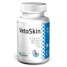 Vet Expert VetoSkin na problemy skóry i sierści