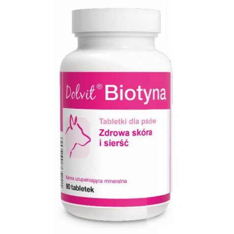DOLFOS Biotyna – preparat na zdrową sierść i skórę dla psów