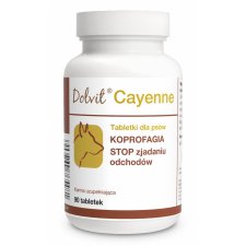 Dolvit Cayenne Tabletki przeciw zjadaniu odchodów