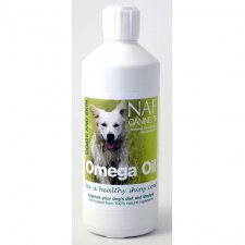 NAF Canine Omega Oil preparat w postaci oleju na zdrową sierść dla psów