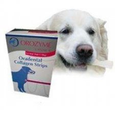 KHEIRON Orozyme Collagen Strips paski do żucia dla psów do higieny jamy ustnej