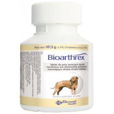 BIOWET Bioarthrex preparat wspomagający stawy dla psów
