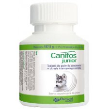 BIOWET Canifos Junior witaminy dla młodych psów, szczeniaków, suk szczennych i karmiacych