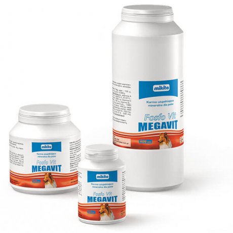 Mikita Fosfo Vit Megavit preparat witaminowo - mineralny dla psów