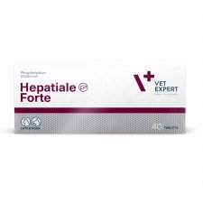 VET-TRADE Hepatiale Forte preparat wspomagający wątrobę dla psów i kotów