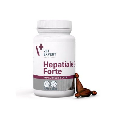 VetExpert Hepatiale Forte Small Breed & Cat preparat na wątrobę dla małych psów i kotów