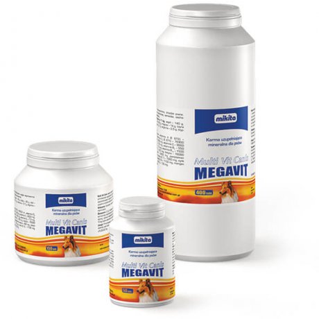 Mikita Multi Vit Canis Megavit prawidłowy rozwój zwierząt