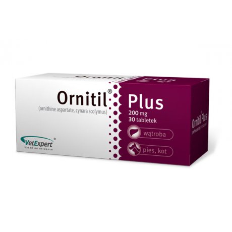 VET-TRADE Ornitil Plus środek wspomagający funkcje wątroby dla psów i kotów