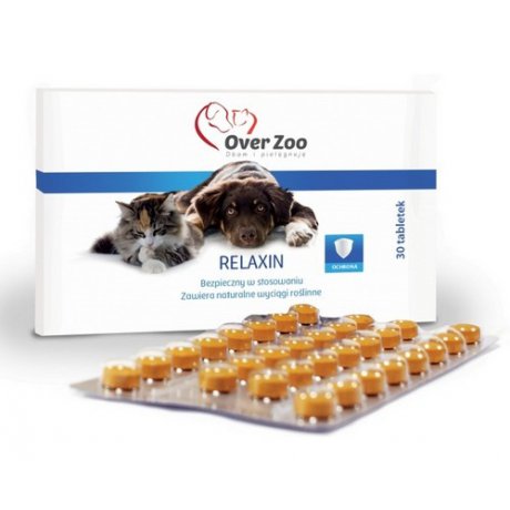 Over Zoo Relaxin preparat uspokajający dla psów i kotów