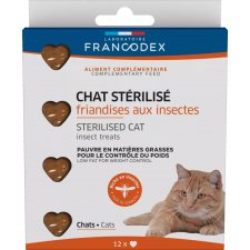 Francodex Przysmaki dla kota po sterylizacji z owadami 