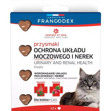 Francodex Przysmaki zdrowie układu moczowego i nerek dla kota